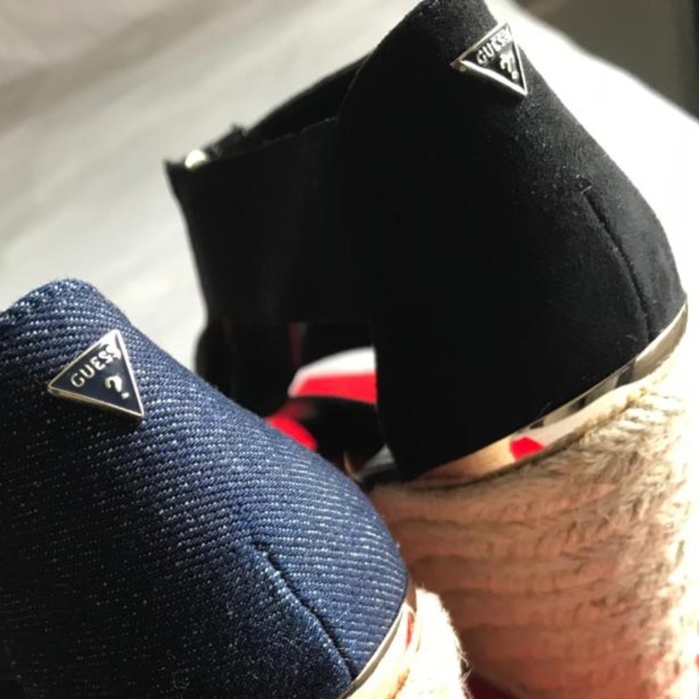 👠 NEW Guess sandals (Denim)